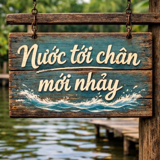 Nước tới chân mới nhảy