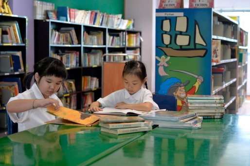 Ở Singapore có cả môn đọc sách